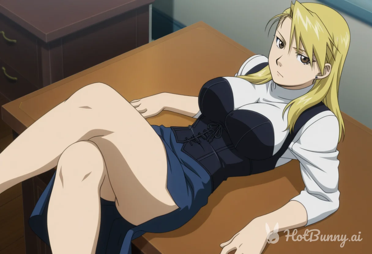 Riza Hawkeye Ai Hentai