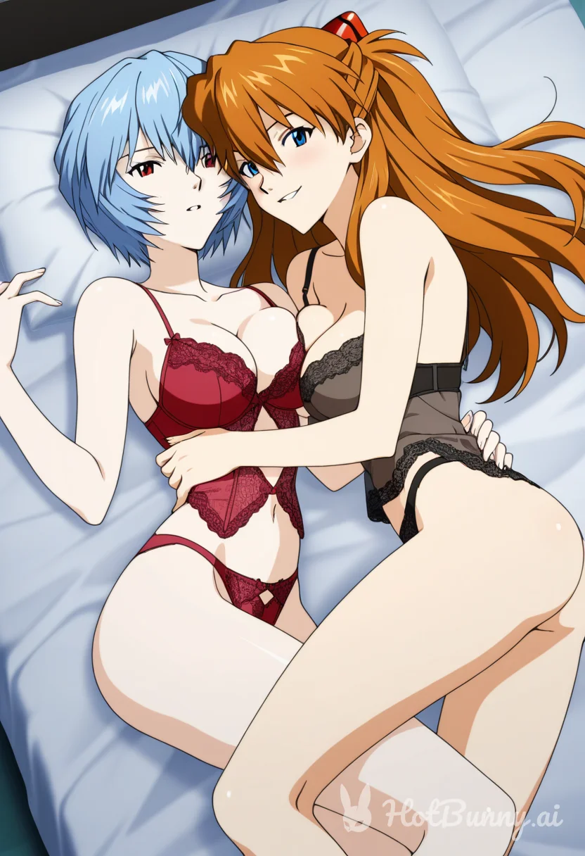 Bed Invitation - Rei & Asuka