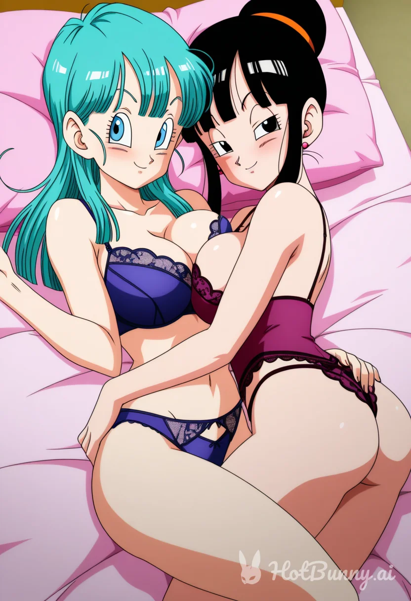 Bed Invitation - Bulma & ChiChi