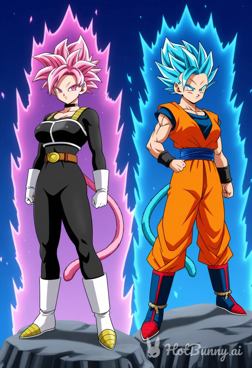 Son Goku and Vegeta Gender Swap Ai Hentai