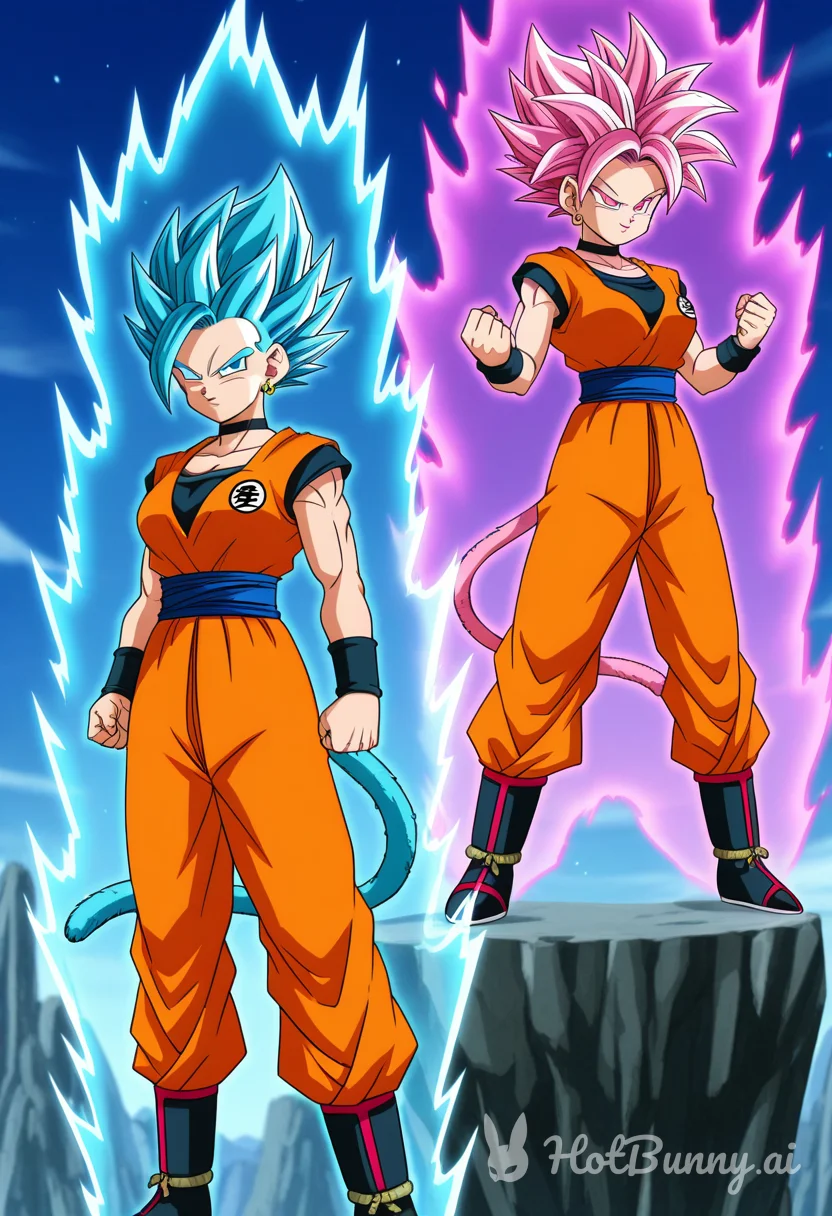 Son Goku from Dbz Gender Swap Ai Hentai