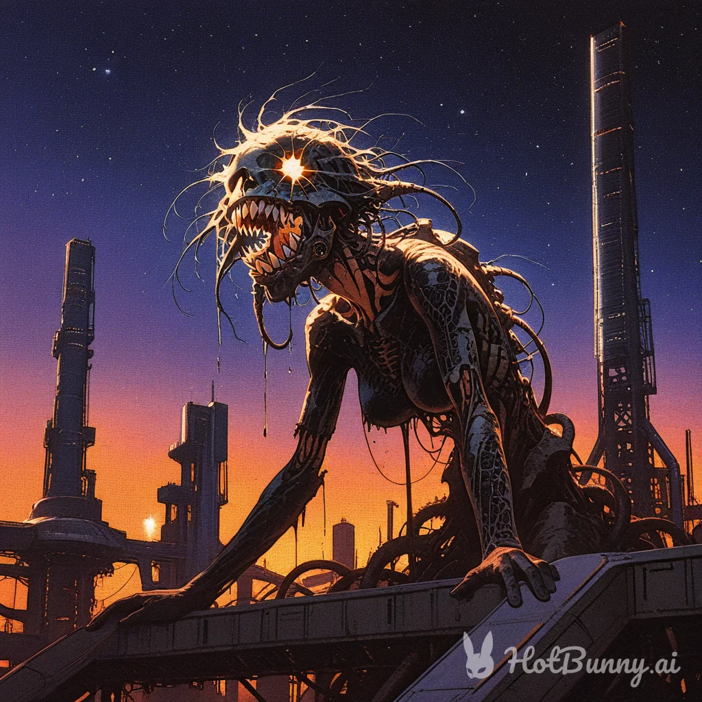 dark visions of the future...