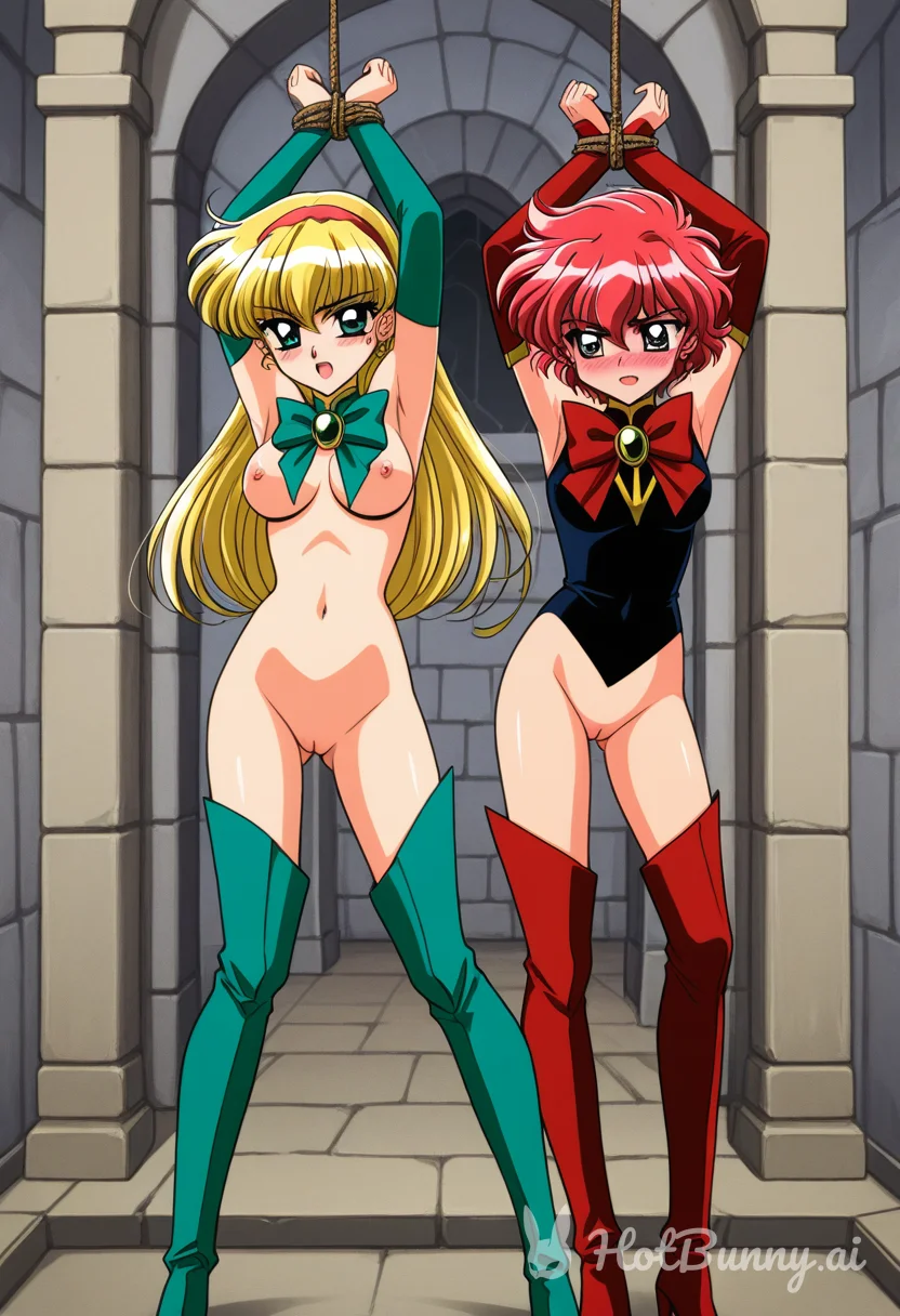 Bondage Blonde Ai Hentai