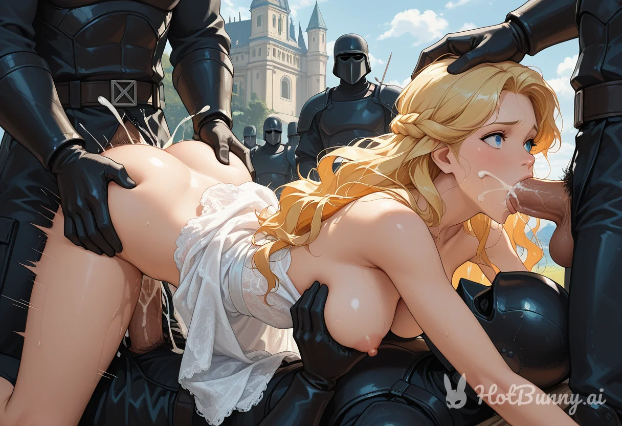 Blowjob Creampie Blonde Ai Hentai