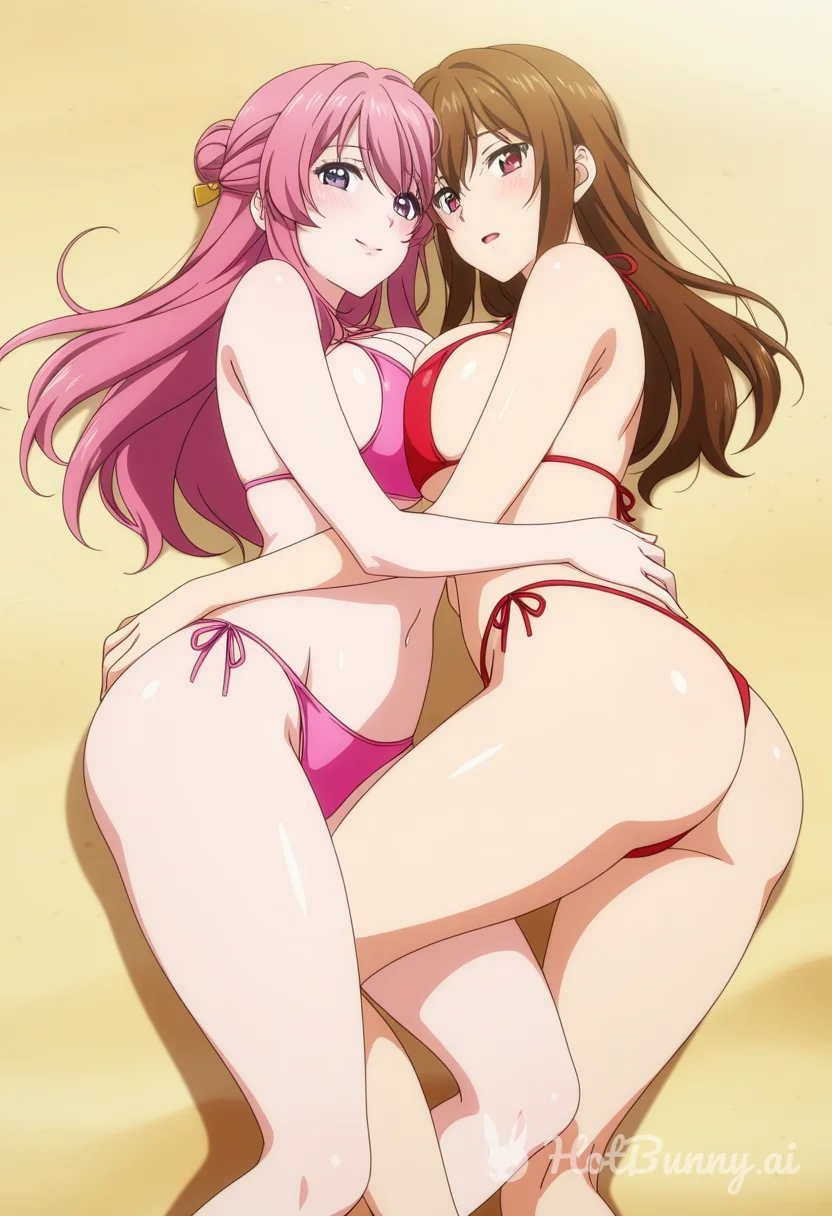 Lesbian Swimsuit Ai Hentai