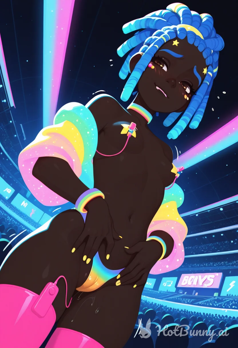 Public Black Swimsuit Ai Hentai