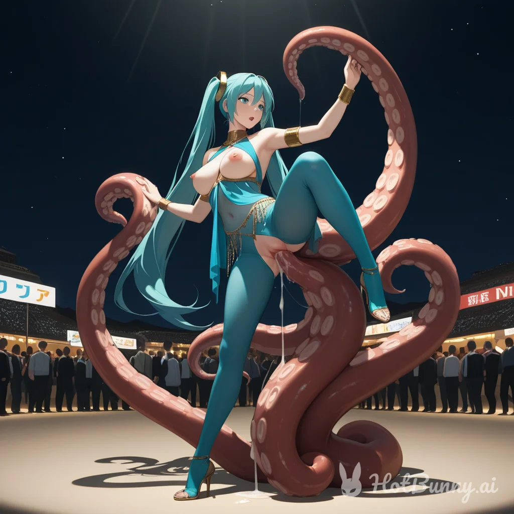 hatsune miku Gypsy belly dancer outfit