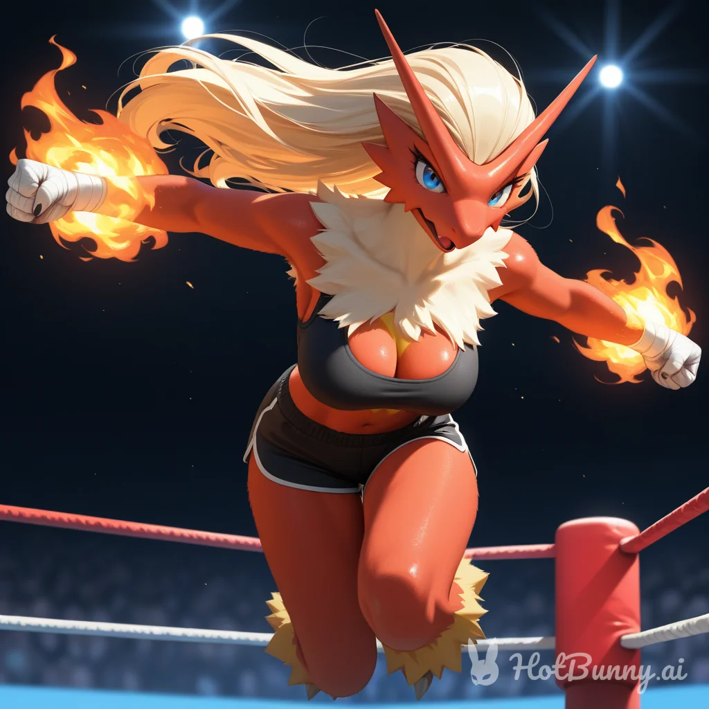 the blazing whirlwind...