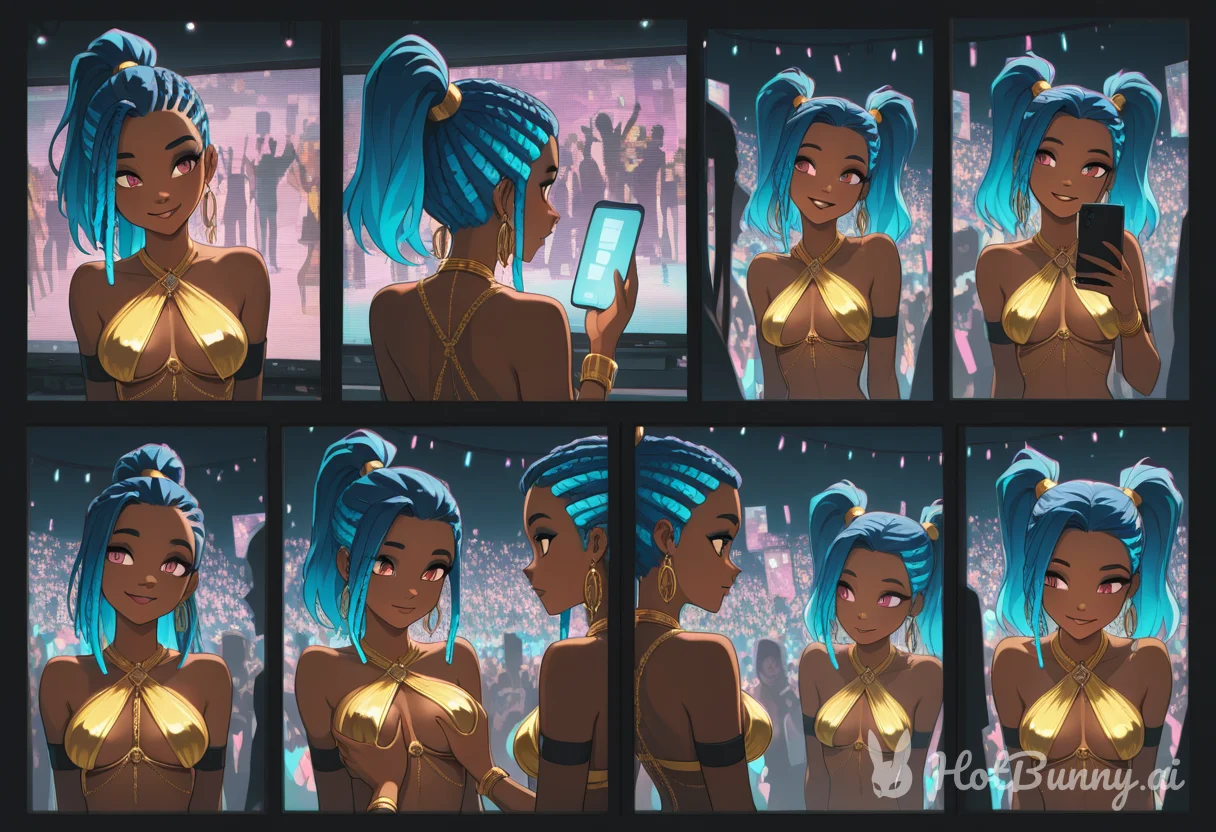 Lesbian Black Ai Hentai