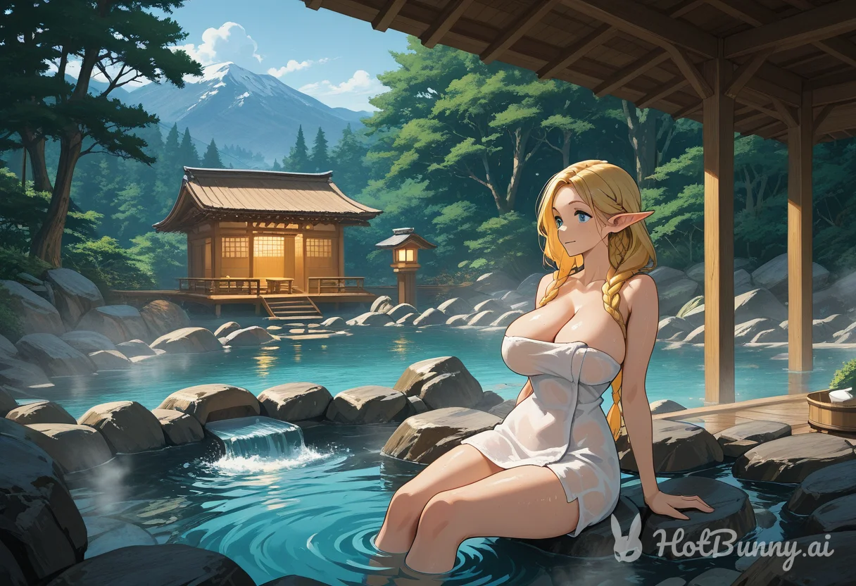 Elf Huge Tits Blonde Ai Hentai