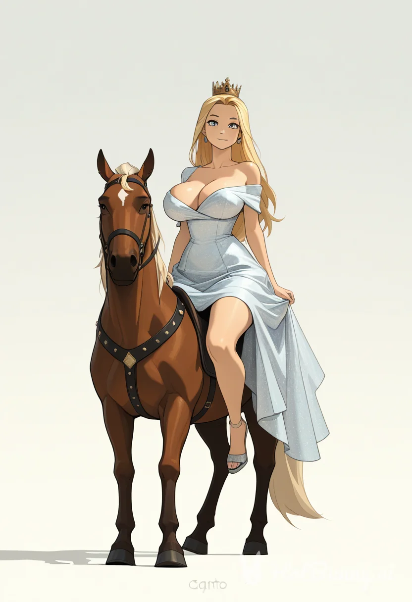 Horse Blonde Ai Hentai