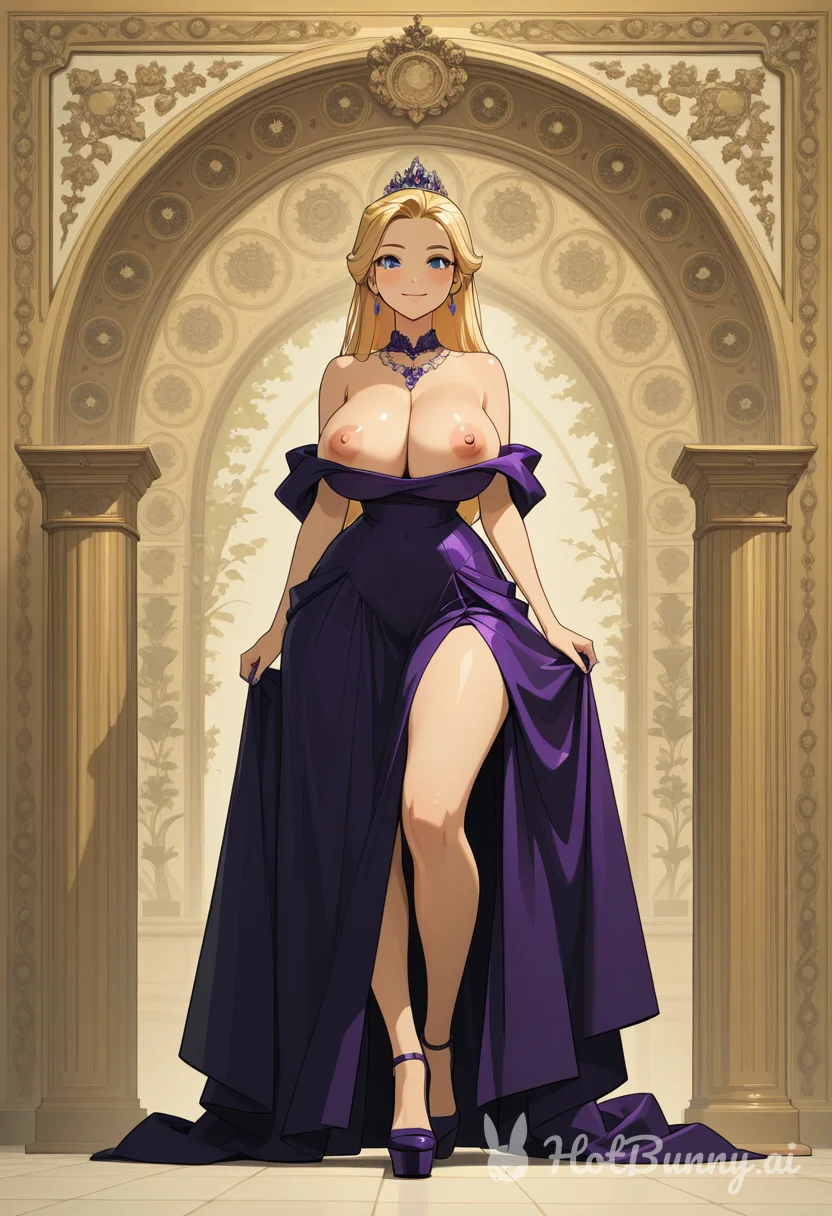 Princess Huge Tits Blonde Ai Hentai