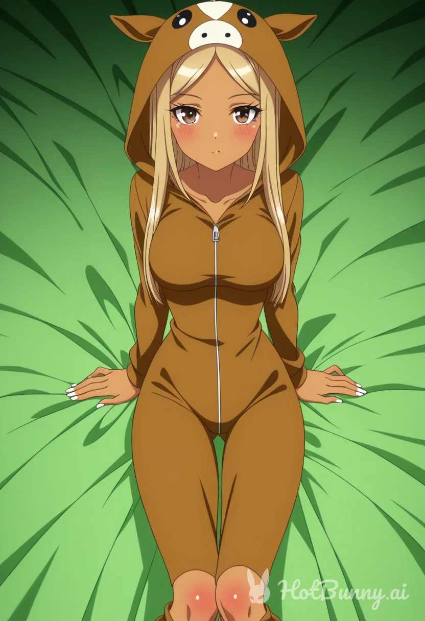 Ebony Blonde Ai Hentai