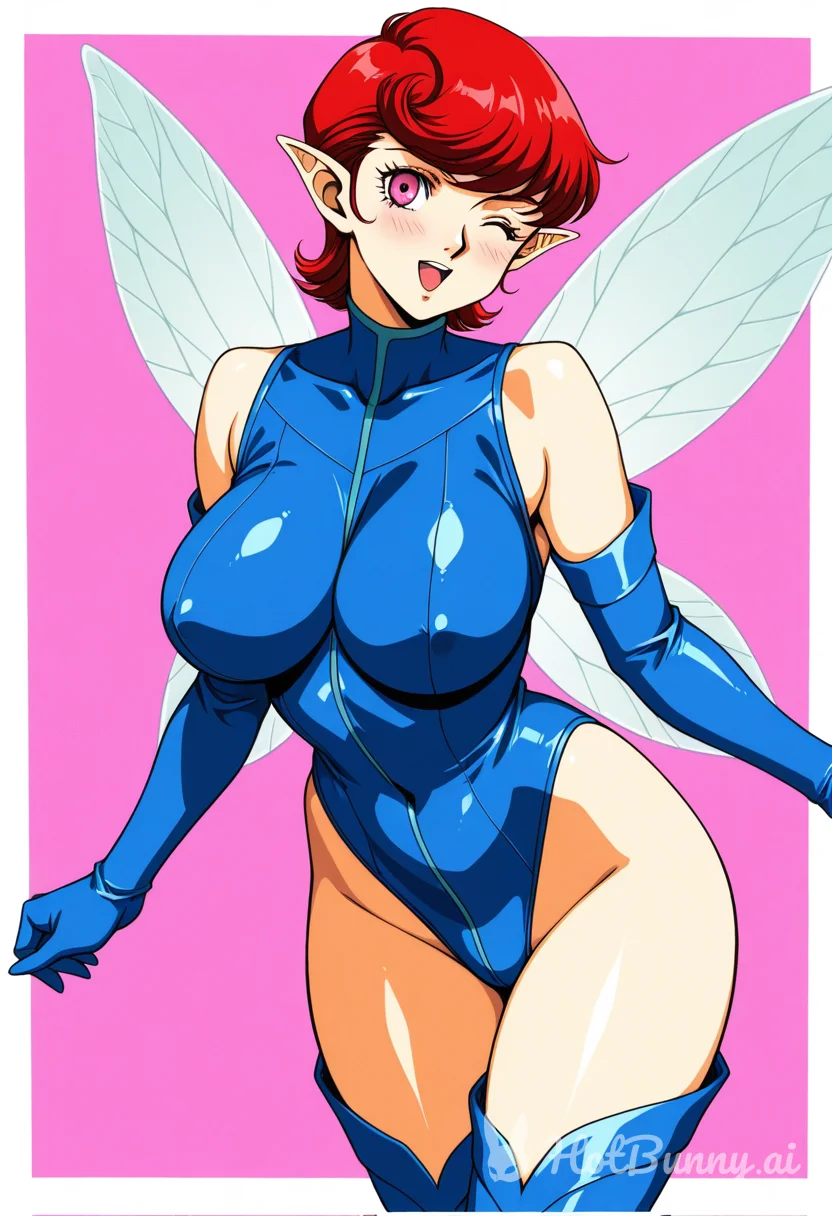 Big curvy pixie? (Shin Megami Tensei)