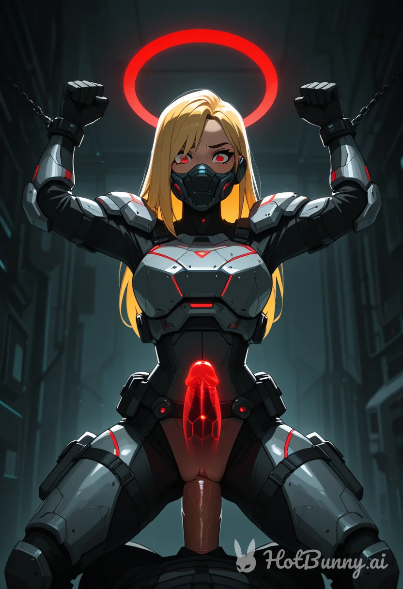Bondage Xray Blonde Ai Hentai
