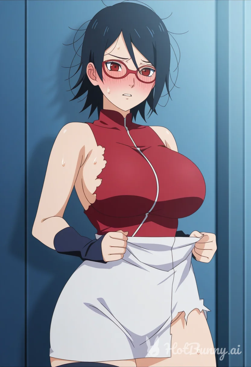 Sarada Uchiha bimbofication