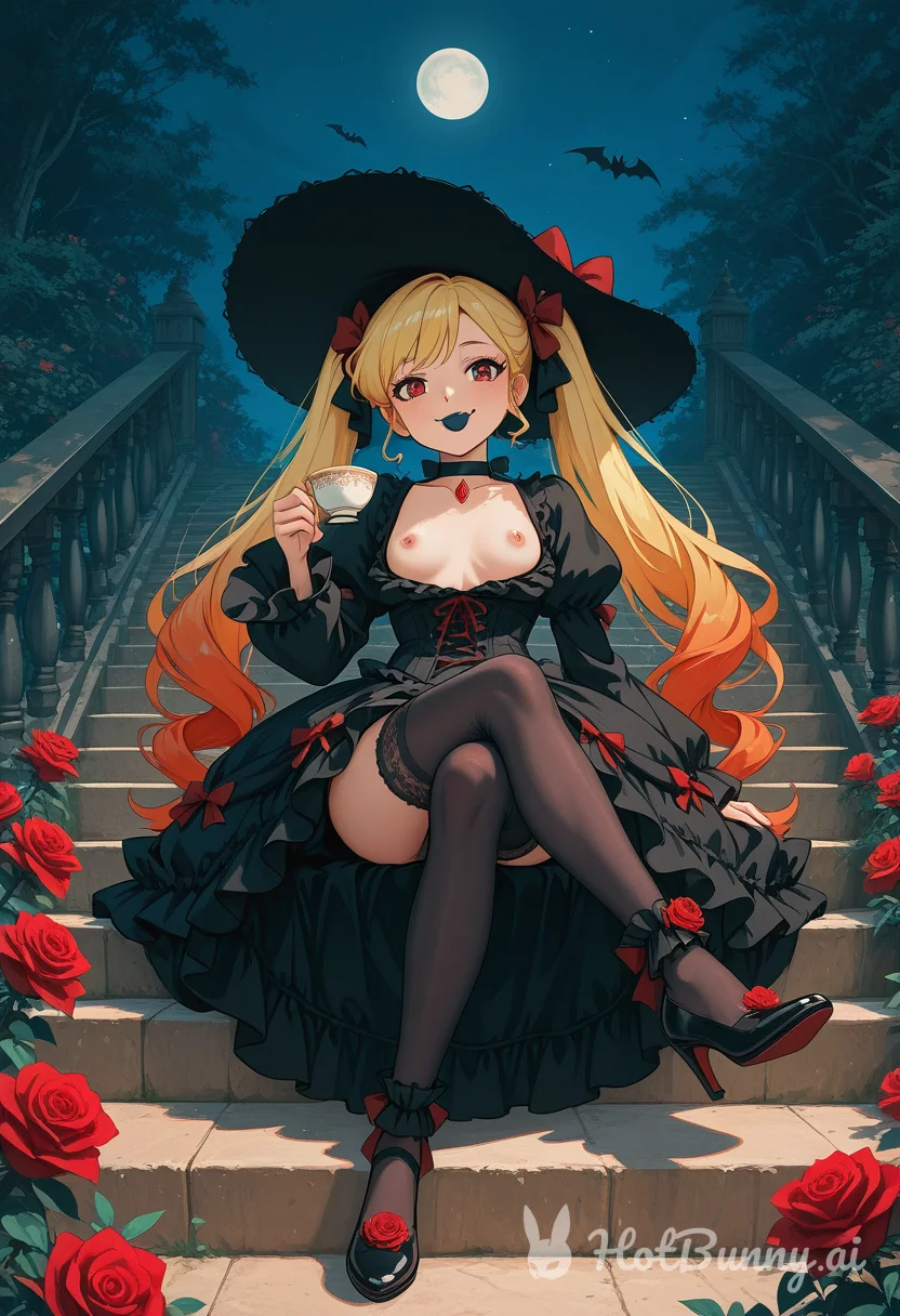 Vampire Blonde Ai Hentai