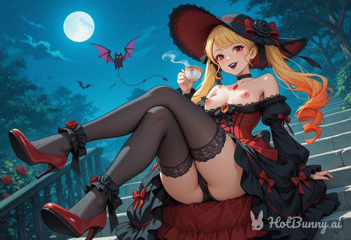 Vampire Blonde Ai Hentai