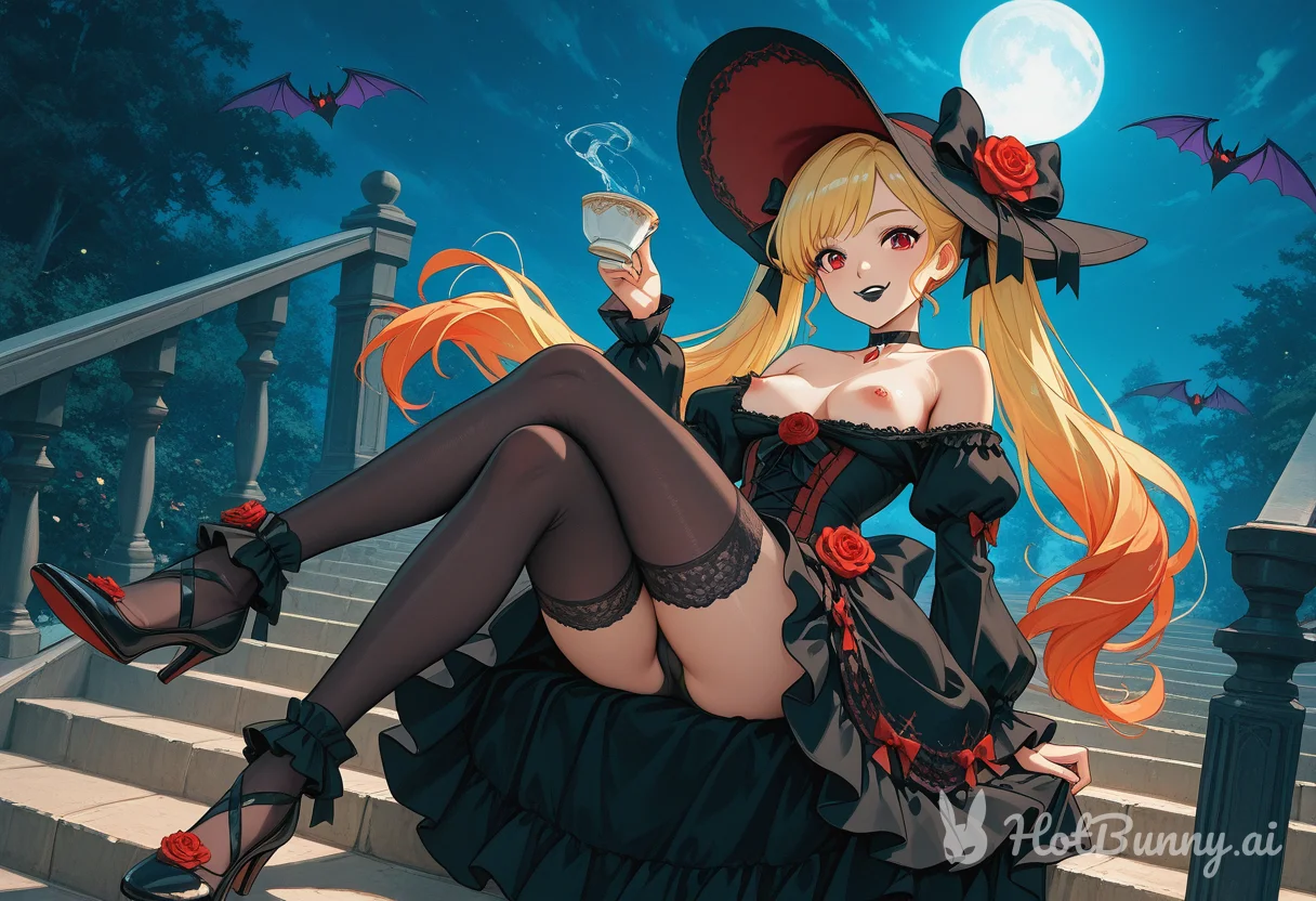 Vampire Blonde Ai Hentai