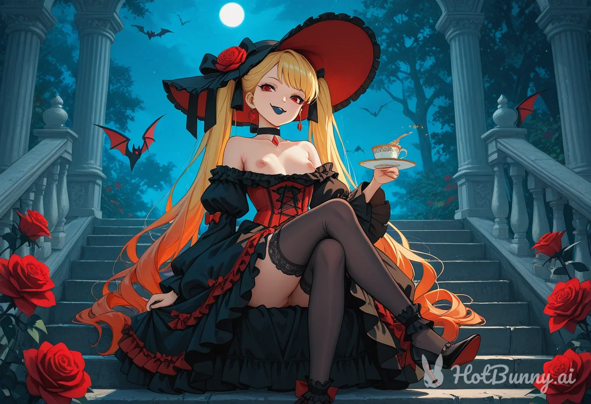 Vampire Blonde Ai Hentai