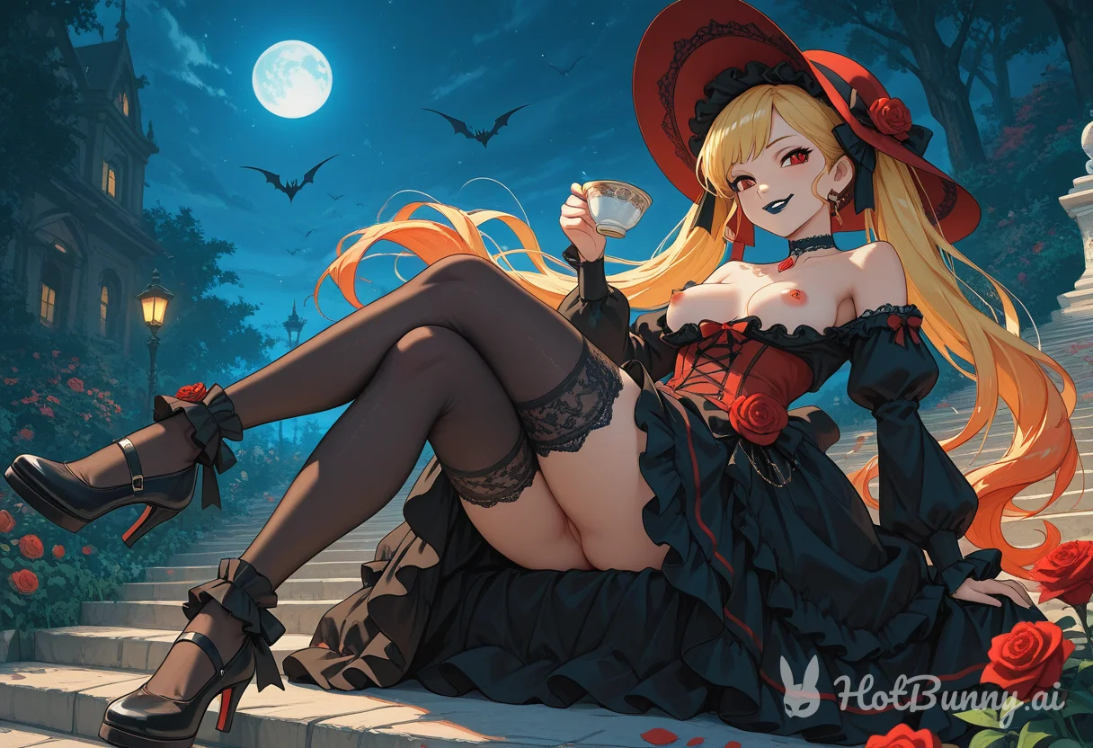 Vampire Blonde Ai Hentai