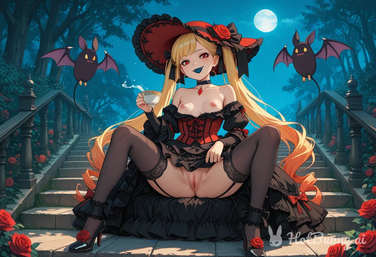 Blonde Lingerie Ai Hentai