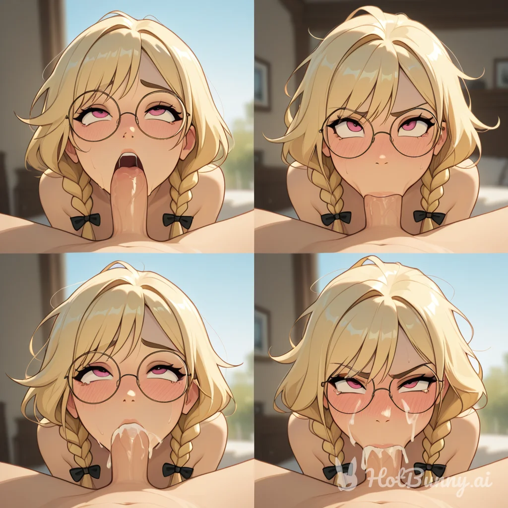 Blowjob Vtuber Blonde Ai Hentai