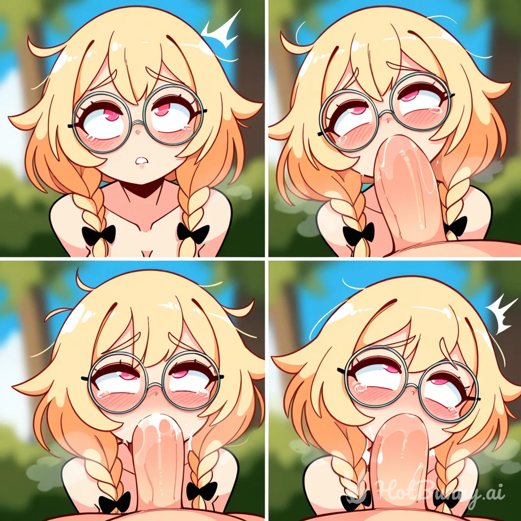 Blowjob Vtuber Blonde Ai Hentai