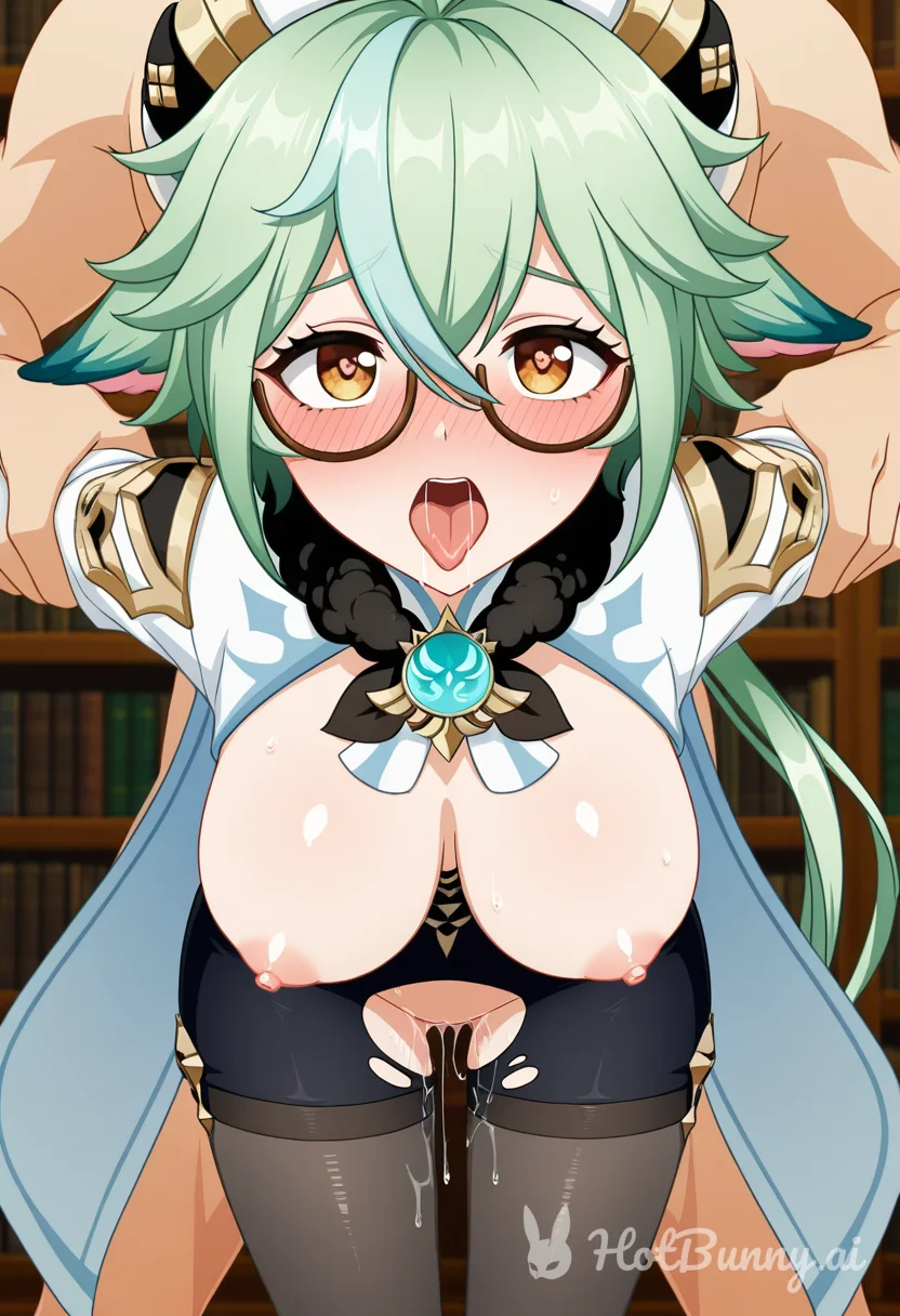Sucrose from Genshin Ahegao Ai Hentai