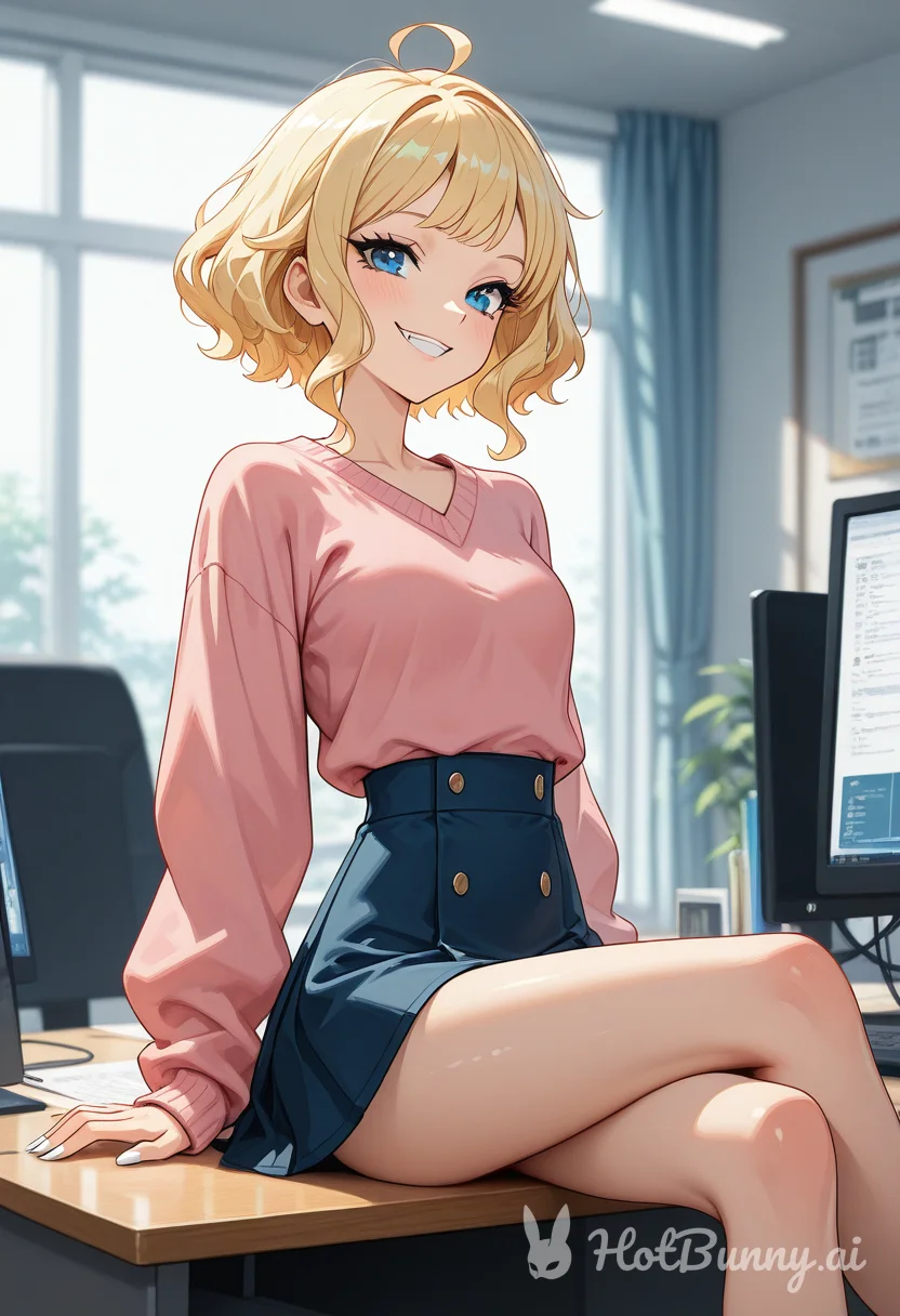 Blonde Ai Hentai