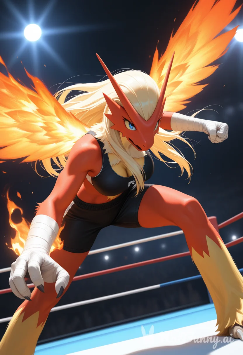 the blazing whirlwind...
