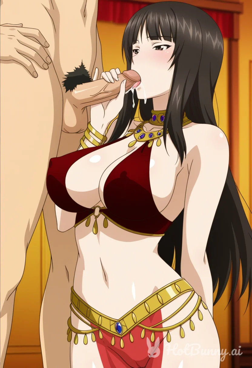 Nishizumi Shiho from Girls Und Panzer Blowjob Ai Hentai