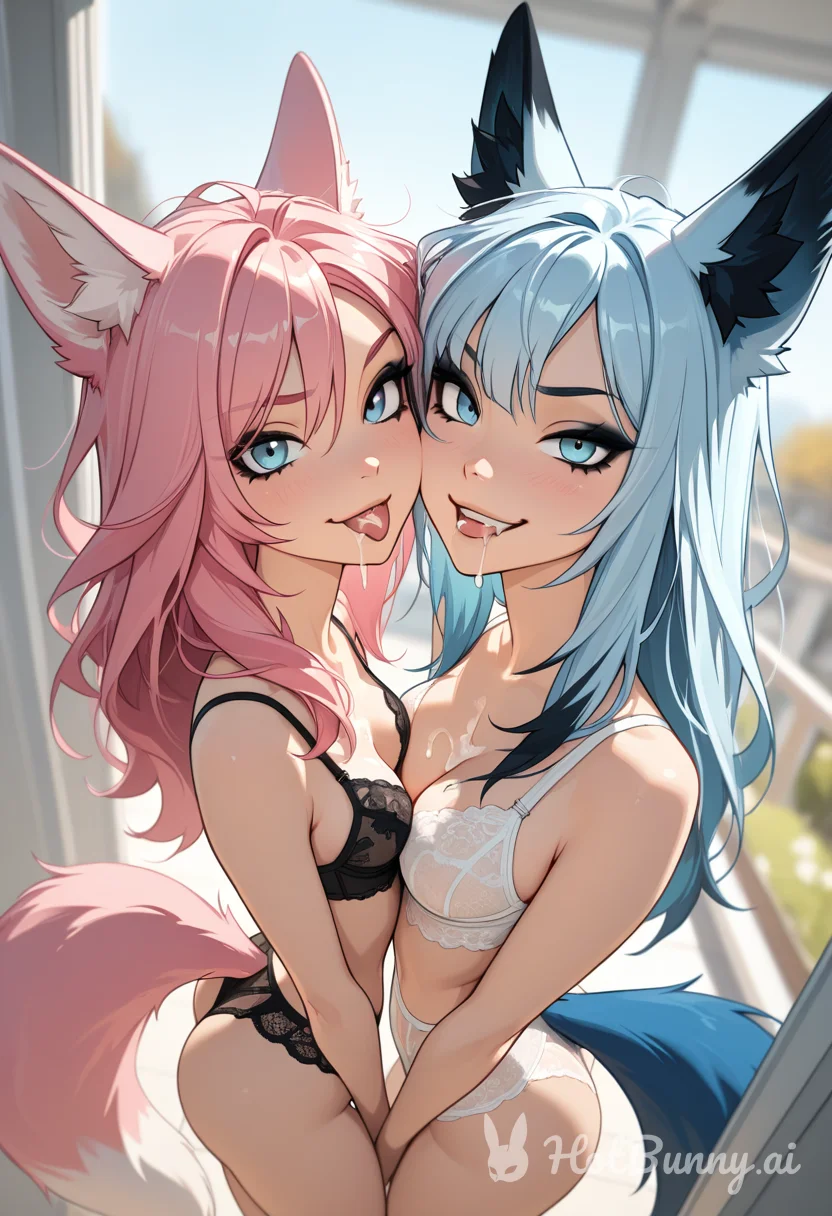 Fox Girl Lingerie Ai Hentai