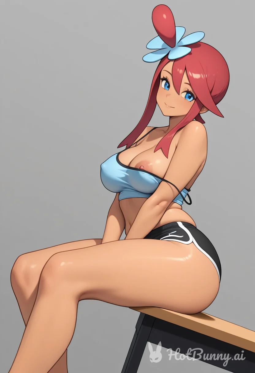 Skyla from Pokemon Ai Hentai