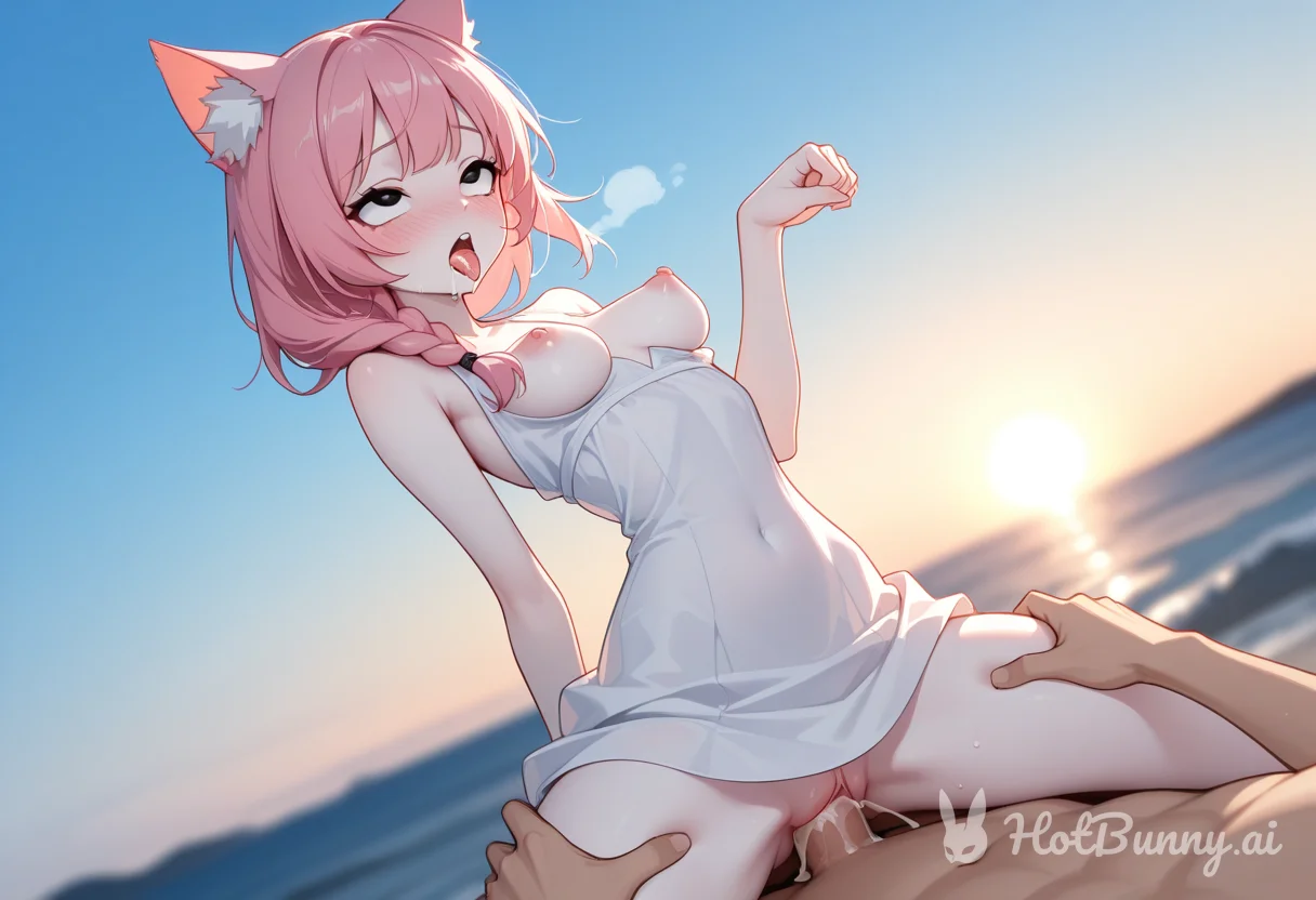 Cat Girl Ahegao Creampie Ai Hentai