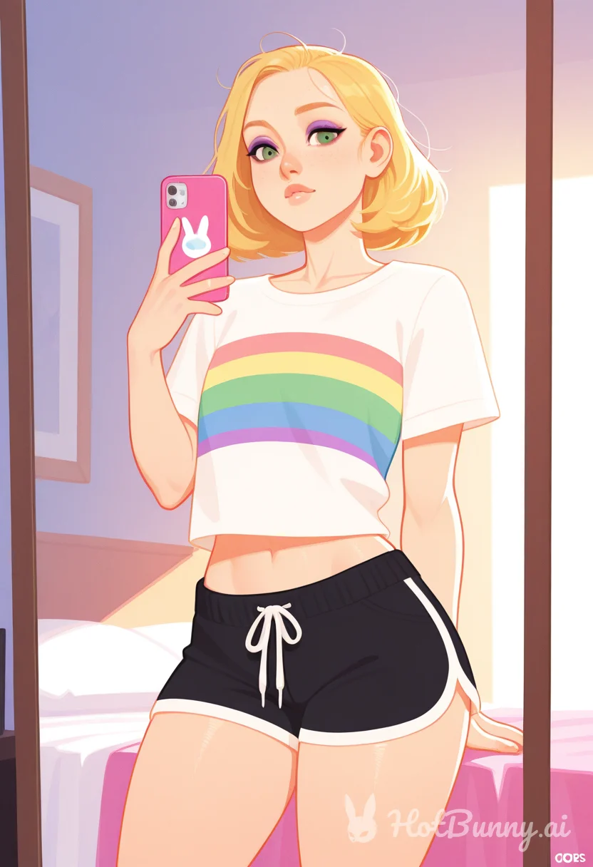 Blonde Ai Hentai