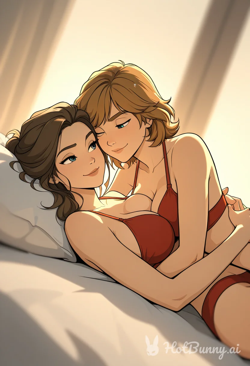 Lesbian Lingerie Ai Hentai