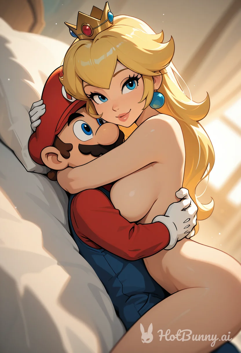 Princess Peach and Mario Ai Hentai