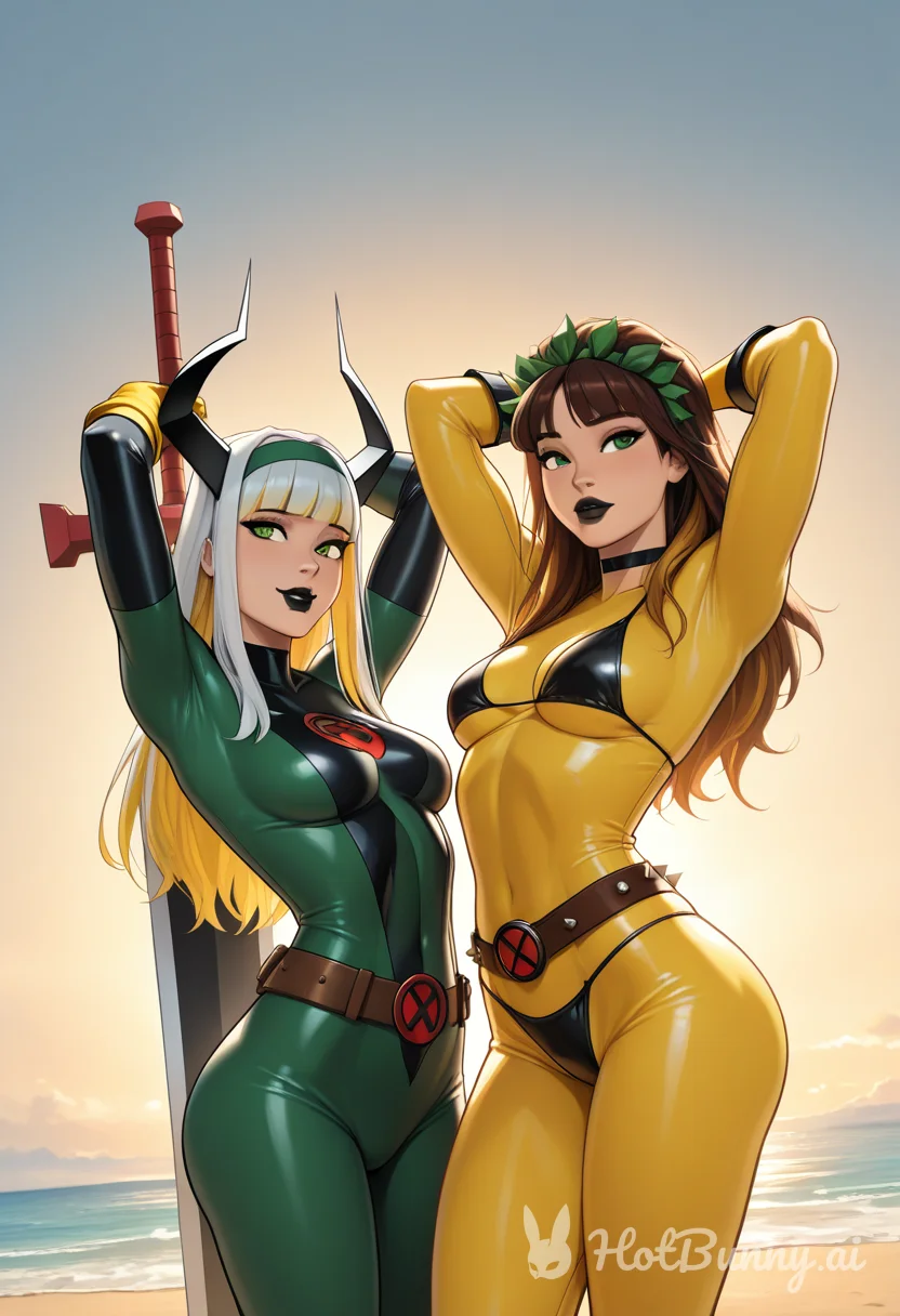Swimsuit Blonde Ai Hentai