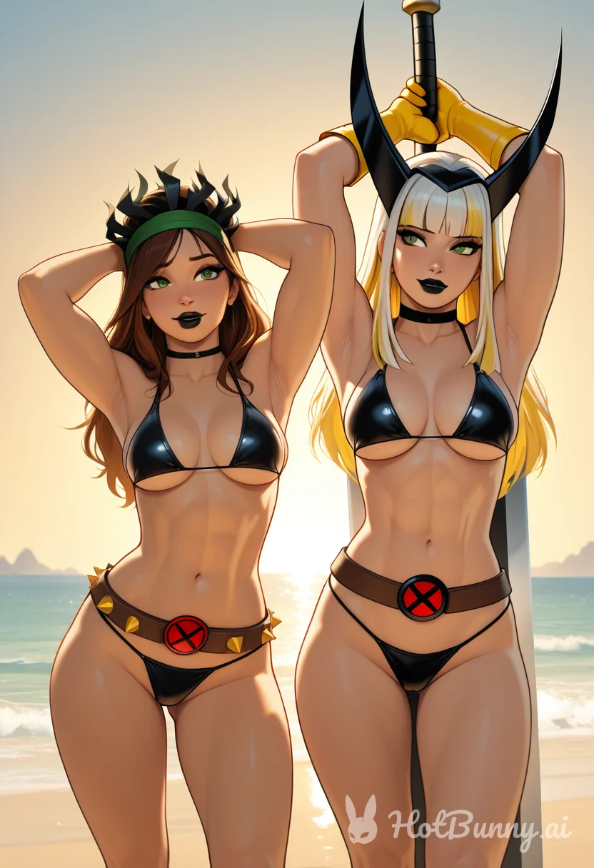 Magik and Shadowcat