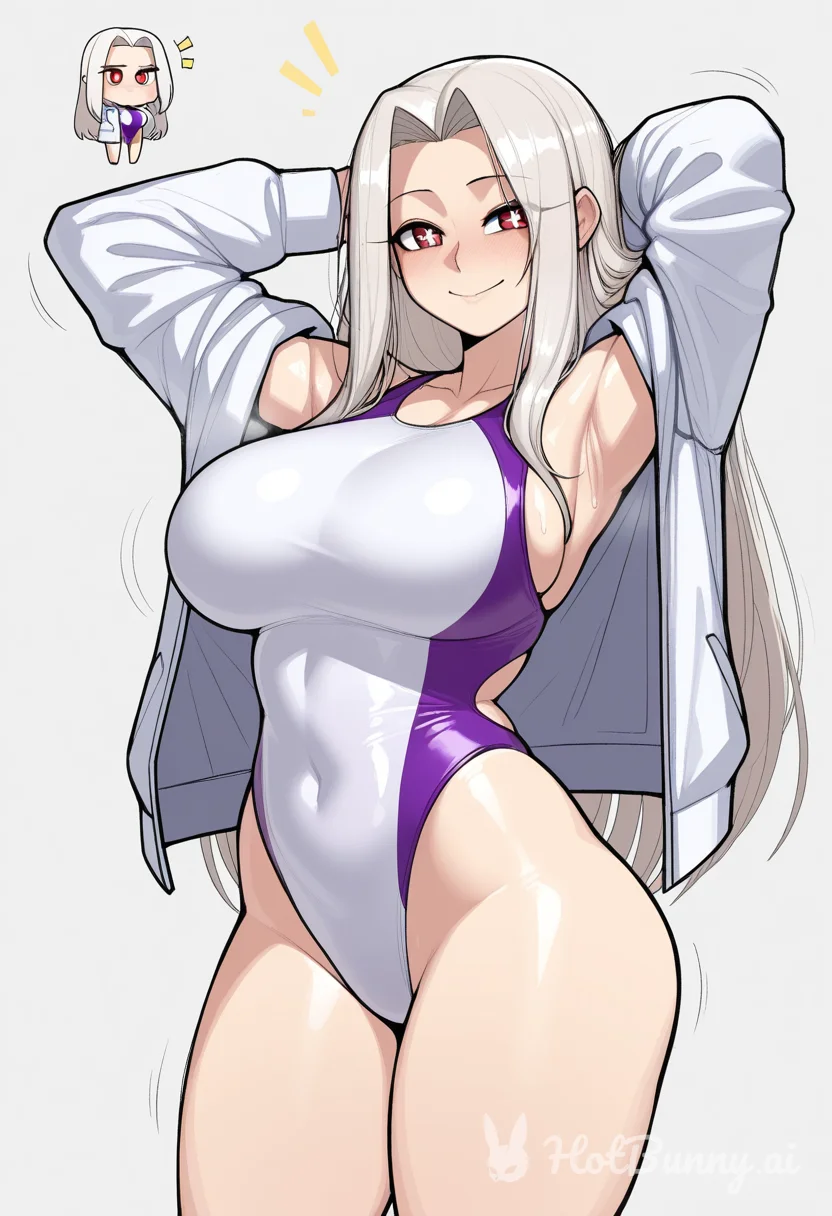 Irisviel Von Einzbern from Fate Ai Hentai
