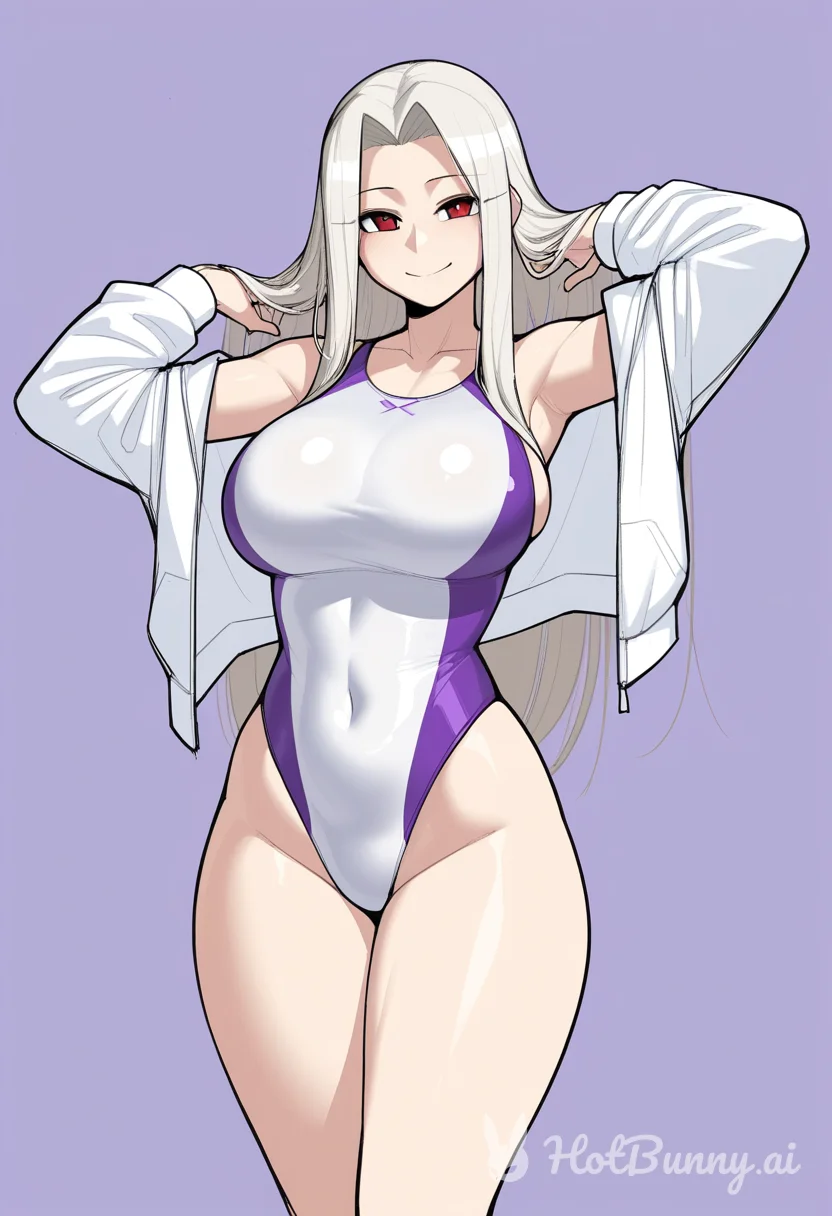 Irisviel Von Einzbern from Fate Ai Hentai