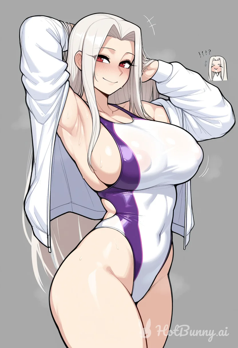 Irisviel Von Einzbern from Fate Ai Hentai