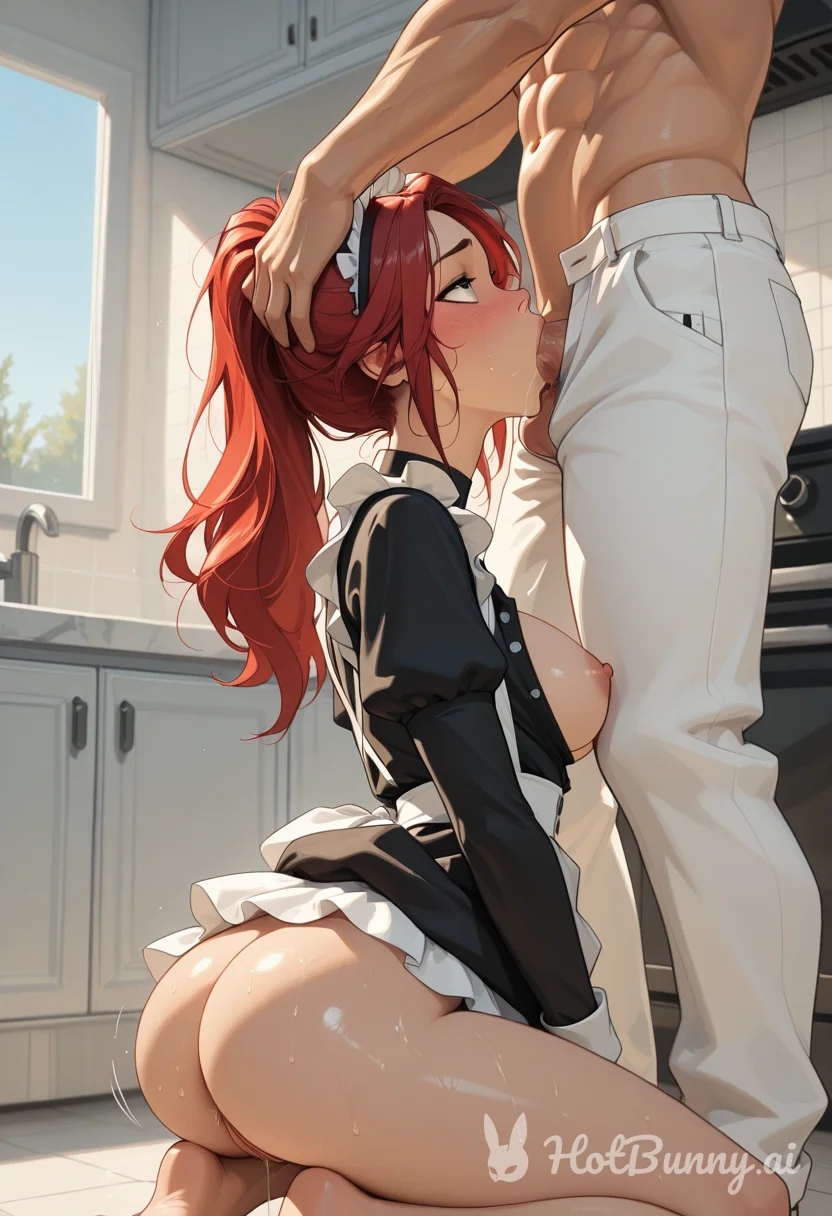 Deepthroat Maid Ai Hentai