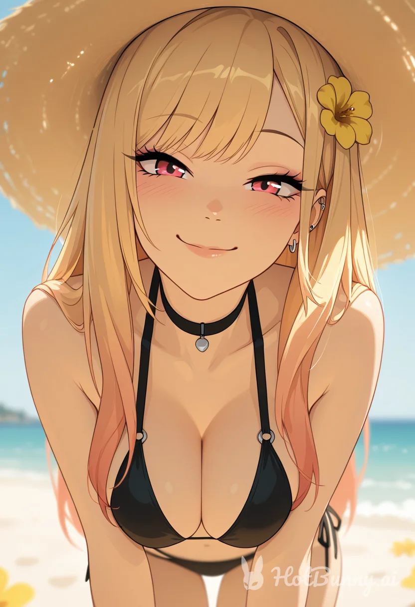 Swimsuit Blonde Ai Hentai