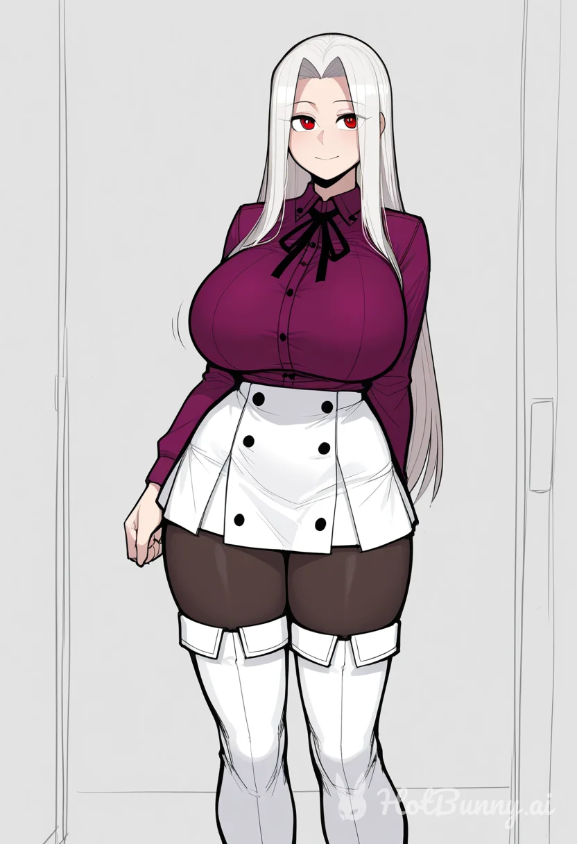 Irisviel Von Einzbern from Fate Ai Hentai