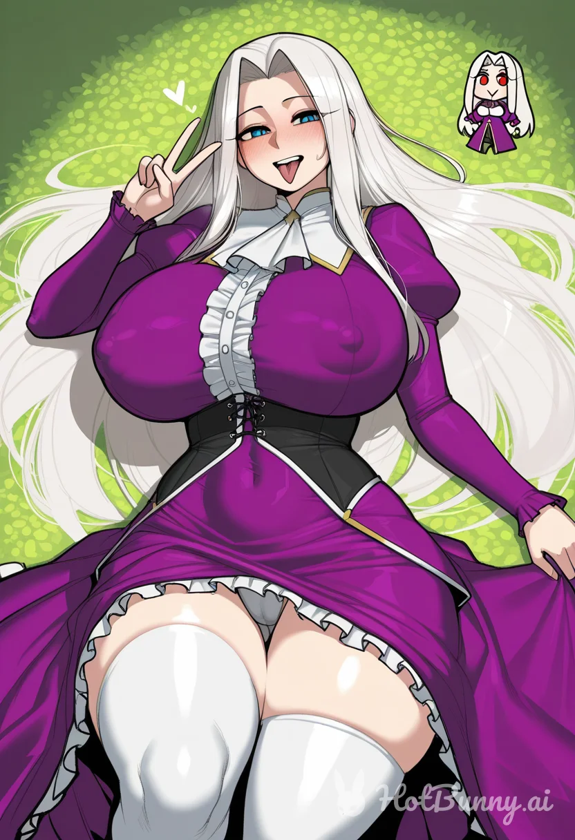 Irisviel Von Einzbern from Fate Ai Hentai