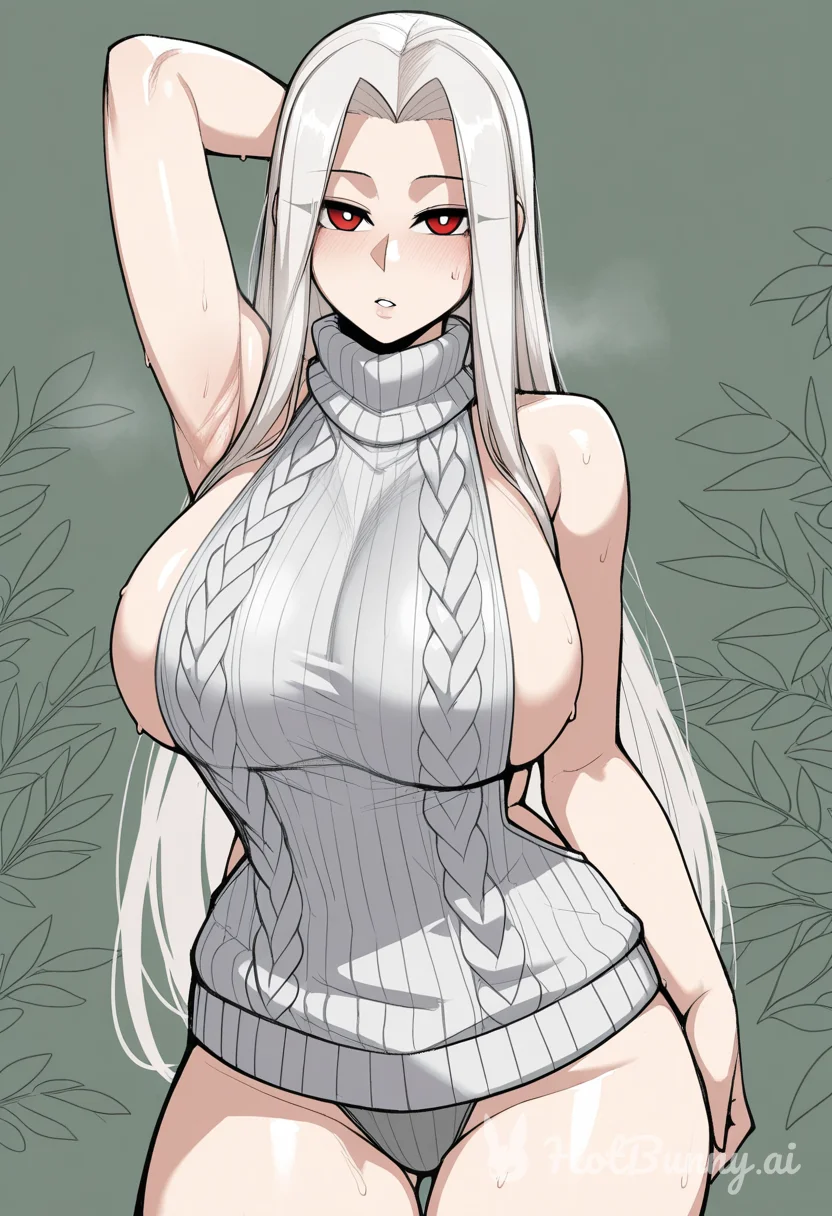 Irisviel Von Einzbern from Fate Ai Hentai