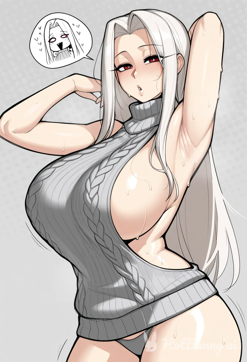 Irisviel Von Einzbern from Fate Ai Hentai