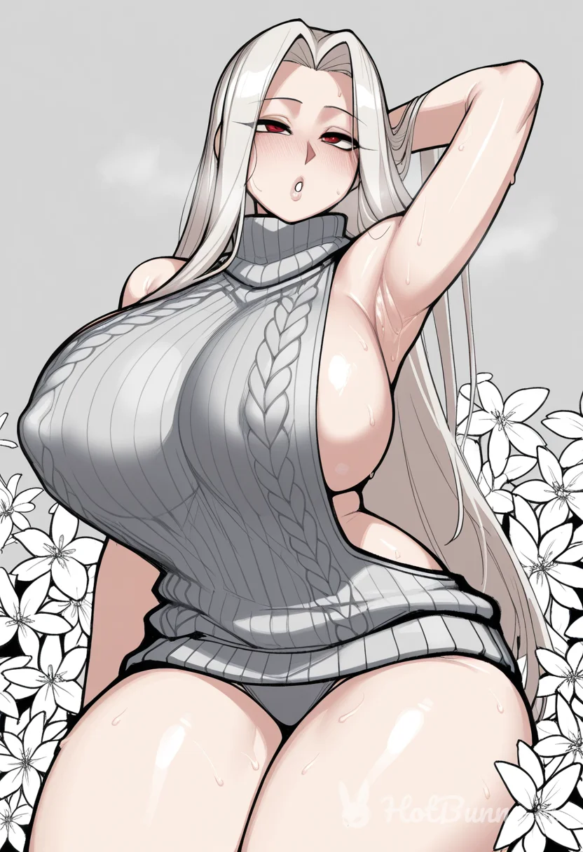 Irisviel Von Einzbern from Fate Ai Hentai